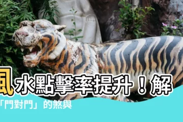 【門對門 風水】風水點擊率提升！解密「門對門」的煞與運化秘技