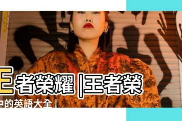 【王者榮耀中的英語】王者榮耀 |王者榮耀中的英語大全 |玩這麼久你都聽懂了嗎 |
