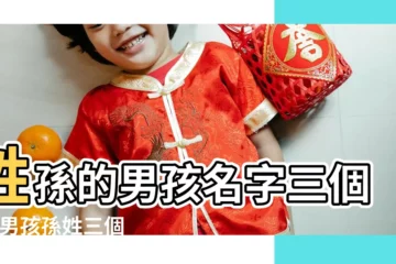 【孫字取名字三個字男孩名字】姓孫的男孩名字三個字 |男孩孫姓三個字的名字大全 |孫氏取名三個字的男孩 |