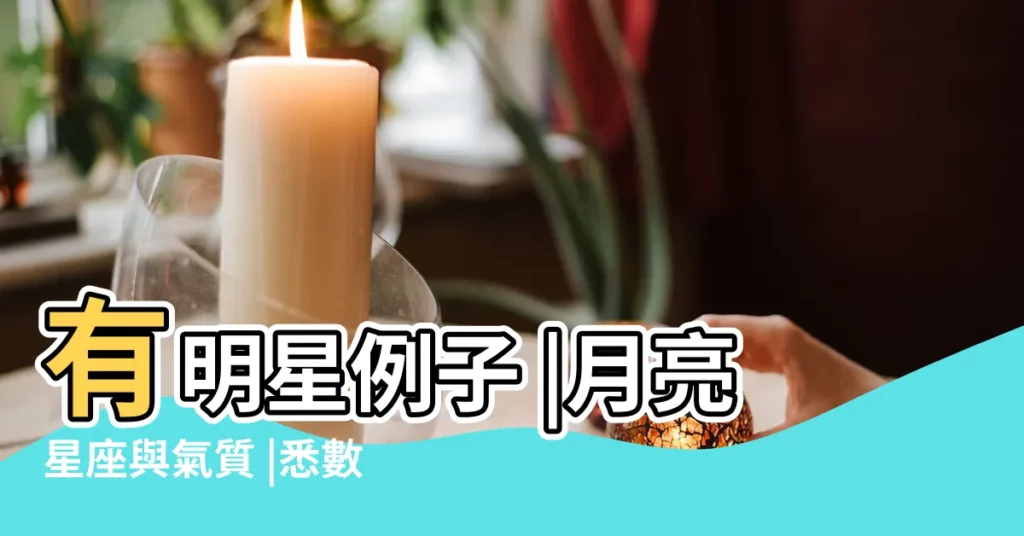 有明星例子 |月亮星座與氣質 |悉數月亮星座不和 |【太陽獅子月亮雙子明星】