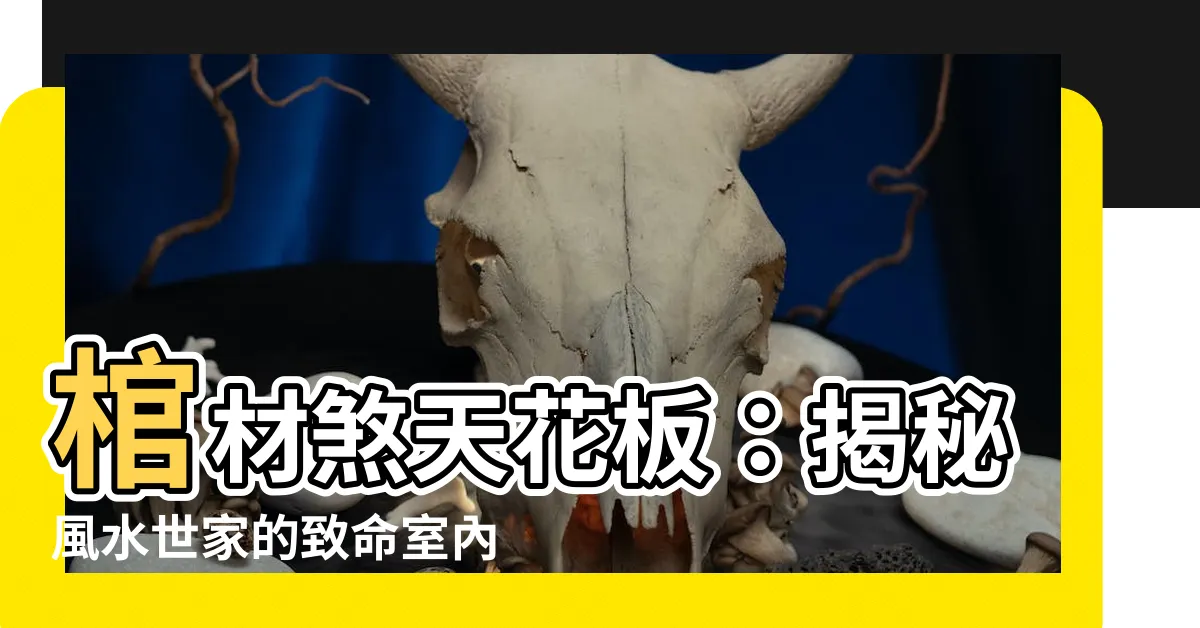 【棺材煞天花板】棺材煞天花板：揭秘風水世家的致命室內煞氣