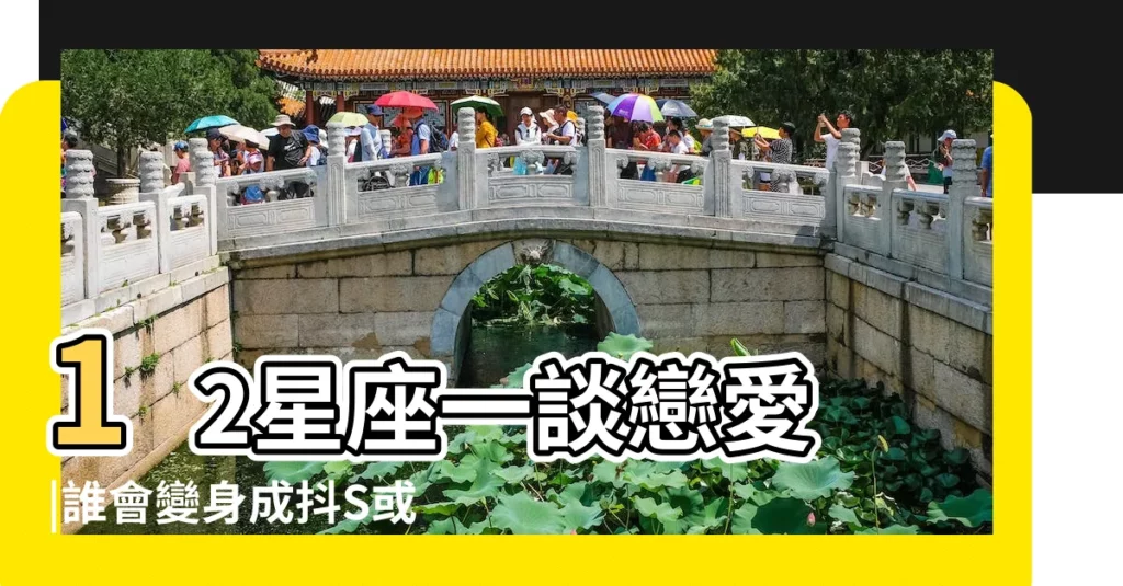 12星座一談戀愛 |誰會變身成抖S或抖M |除了SM屬性之外 |【十二星座抖m屬性】