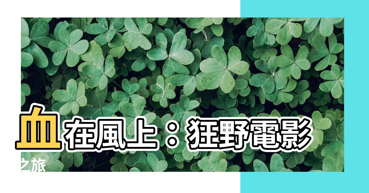 【血在風上】血在風上：狂野電影之旅