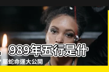 【1989 年五行屬什麼】1989年五行是什麼？屬蛇命運大公開，貴人就在你身邊！