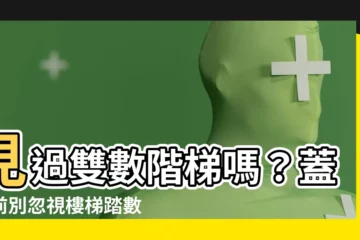 【樓梯踏數】見過雙數階梯嗎？蓋房前別忽視樓梯踏數這個小細節
