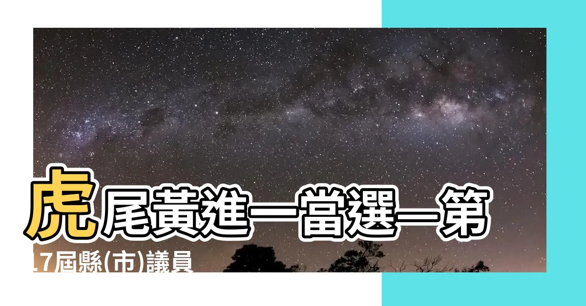【虎尾黃進一】虎尾黃進一當選—第17屆縣(市)議員選舉風波揭露真相！