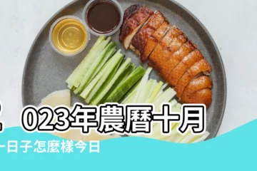 【10月初一黃曆日子好嗎】2023年農曆十月初一日子怎麼樣今日黃曆宜忌查詢 |吉時宜忌 |2023年農曆十月初一是吉日嗎 |