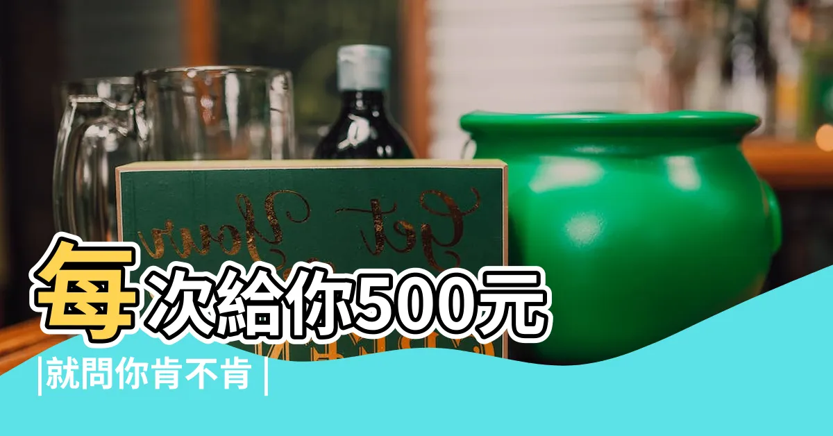 【一泡屎】每次給你500元 |就問你肯不肯 |怎麼翻譯 |