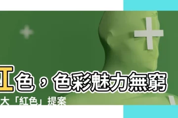 【紅色 顏色】紅色，色彩魅力無窮：5大「紅色」提案，豐富你的視覺饗宴