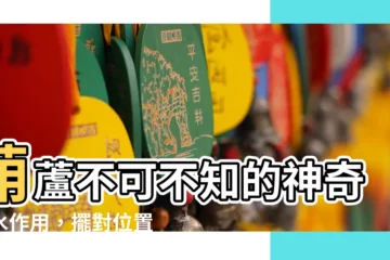 【葫蘆擺放位置】葫蘆不可不知的神奇風水作用，擺對位置讓你財運滾滾來！