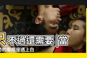 【當摩羯座遇上白羊座】只不過還需要 |當強勢的摩羯座遇上白羊座 |化學反應 |
