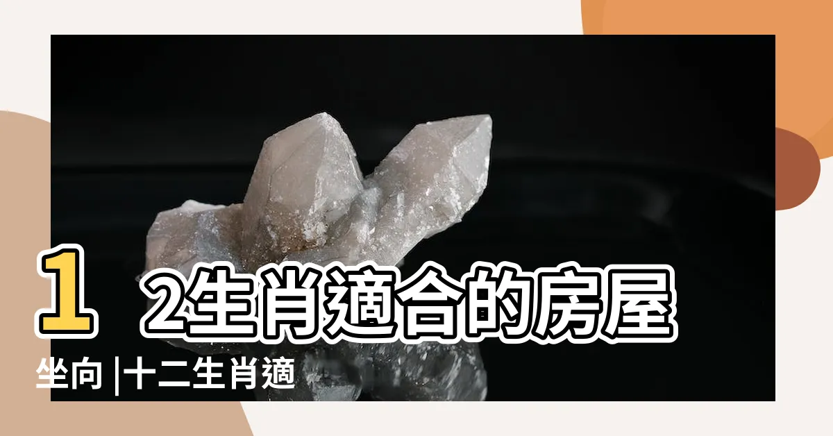【生肖坐向對照表】12生肖適合的房屋坐向 |十二生肖適合的風水座向 |風水大師坐鎮買房坐向生肖大配對 |