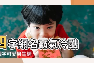 【霸氣的四個字網名大全男孩】四字網名霸氣冷酷 |4個字可愛男生網名 |男生四個字網名 |