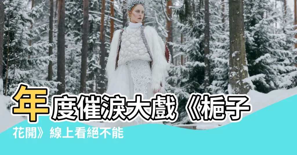 【梔子花開線上看】年度催淚大戲《梔子花開》線上看絕不能錯過！