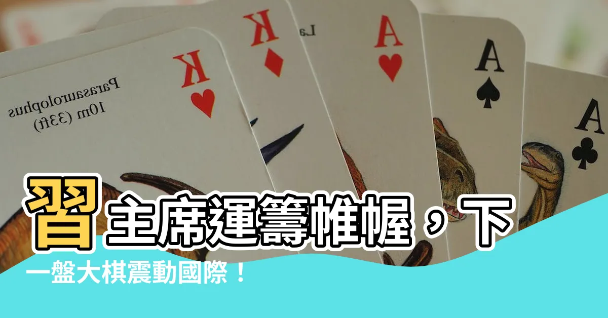 【下一盤大棋】習主席運籌帷幄，下一盤大棋震動國際！