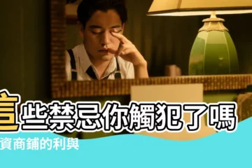 【買商鋪忌諱什麼東西】這些禁忌你觸犯了嗎 |投資商鋪的利與弊 |總結的太全了 |