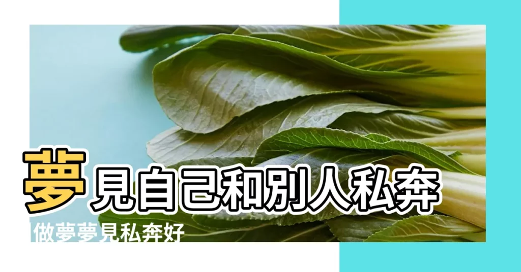 夢見自己和別人私奔 |做夢夢見私奔好不好 |夢見私奔 |【解夢夢到自己私奔】