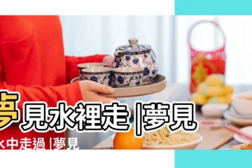 【夢從水中走出來】夢見水裡走 |夢見從水中走過 |夢見掉水裡 |