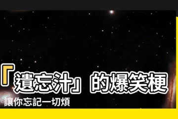 【遺忘汁意思】「遺忘汁」的爆笑梗圖：讓你忘記一切煩惱！