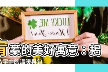 【宥蓁的意思】宥蓁的美好寓意：揭曉名字中的温暖與包容