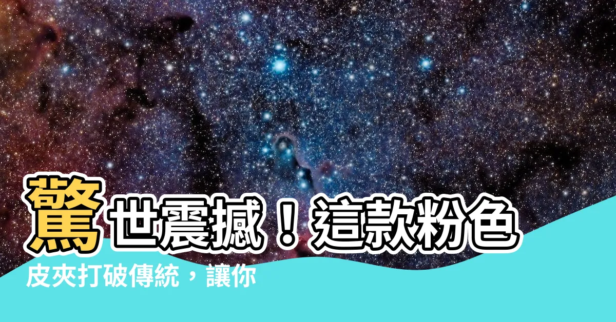 【粉色皮夾】驚世震撼！這款粉色皮夾打破傳統，讓你瞬間成為搶眼焦點！