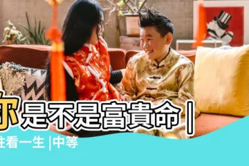 【日柱官印劫】你是不是富貴命 |日柱看一生 |中等或下等 |