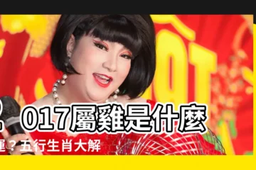 【2017屬】2017屬雞是什麼命運？五行生肖大解析