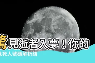 【夢見死人號碼】驚見逝者入夢！你的夢見死人號碼解析結果完整公開