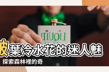 【皺葉冷水花】皺葉冷水花的迷人魅力：探索森林裡的奇幻世界
