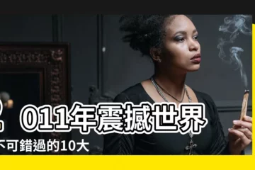 【2011年】2011年震撼世界！不可錯過的10大國際要聞