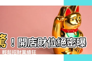 【開店財位】驚！開店財位絕密曝光，輕鬆招財業績狂飆！