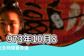 【1973年陽曆10月8號酉時出生】1973年10月8日出生時間看命運 |1973年10月8日17點18點出生的生辰八字命運 |1973年10月8日出生日期看命運 |