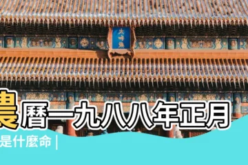 【88年陰曆2月18五行】農曆一九八八年正月初 |是什麼命 |1988年2月18日出生的人生辰八字測算 |
