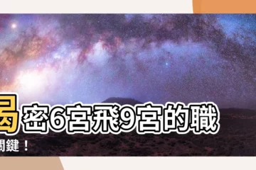 【6宮飛9宮】揭密6宮飛9宮的職涯關鍵！