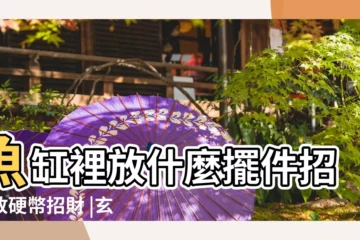 【魚缸裏放什麼東西招財】魚缸裡放什麼擺件招財放硬幣招財 |玄學師點評9件 |招財貓易發達 |