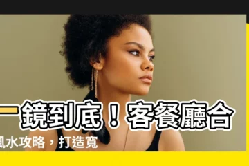 【客餐廳合一風水】一鏡到底！客餐廳合一風水攻略，打造寬敞又旺運的家