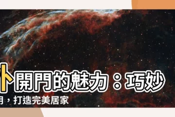 【外開門】外開門的魅力：巧妙應用，打造完美居家空間
