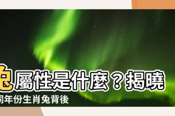 【兔屬性】兔屬性是什麼？揭曉不同年份生肖兔背後的五行屬性！