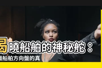 【船的方向盤】揭曉船舶的神秘舵：認識船舶方向盤的真實面目