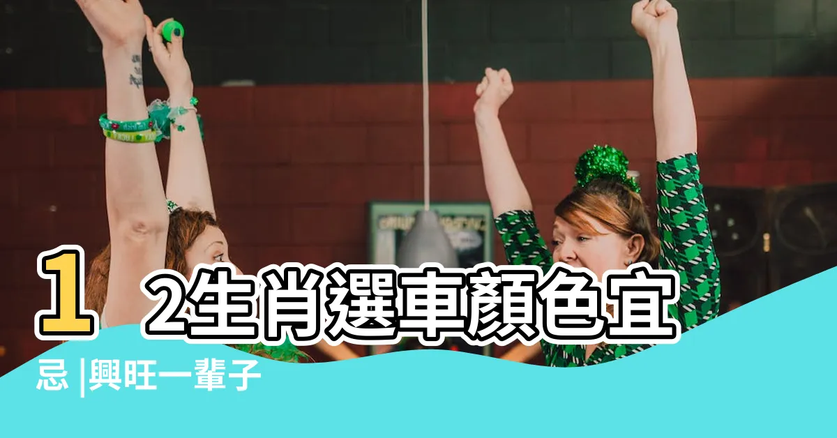 【生肖買車顏色】12生肖選車顏色宜忌 |興旺一輩子 |這樣選運勢一路發 |