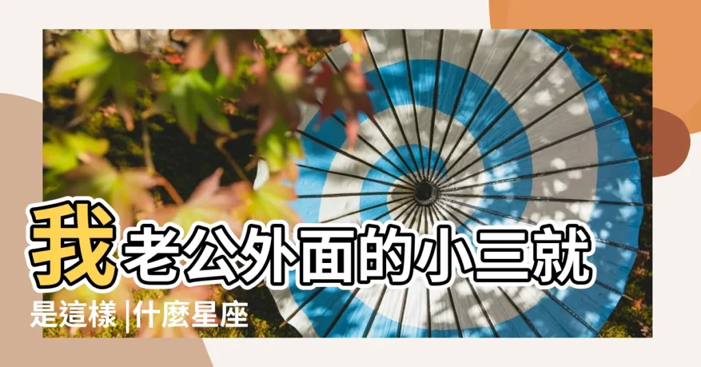 我老公外面的小三就是這樣 |什麼星座小三最厲害最容易當小三的星座 |最厲害的小三星座排行榜 |【天秤座小三太厲害】