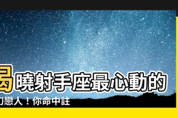 【射手座 最配的星座】揭曉射手座最心動的夢幻戀人！你命中註定的完美星座絕配！