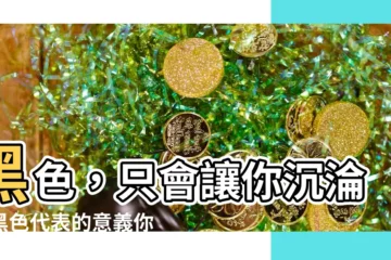 【黑色代表什麼】黑色，只會讓你沉淪？黑色代表的意義你瞭解嗎？