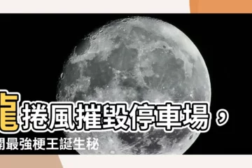 【龍捲風摧毀停車場】龍捲風摧毀停車場，揭開最強梗王誕生秘辛！