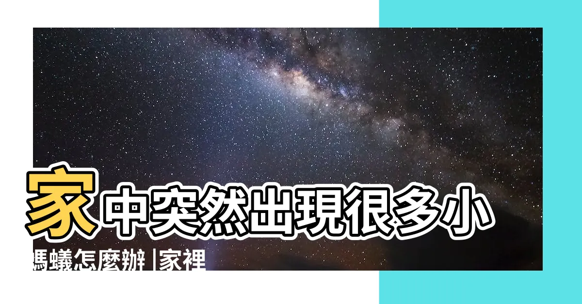 【房間莫名其妙有螞蟻】家中突然出現很多小螞蟻怎麼辦 |家裡突然冒出很多小螞蟻怎麼辦 |專家教你五招消滅家中小螞蟻 |