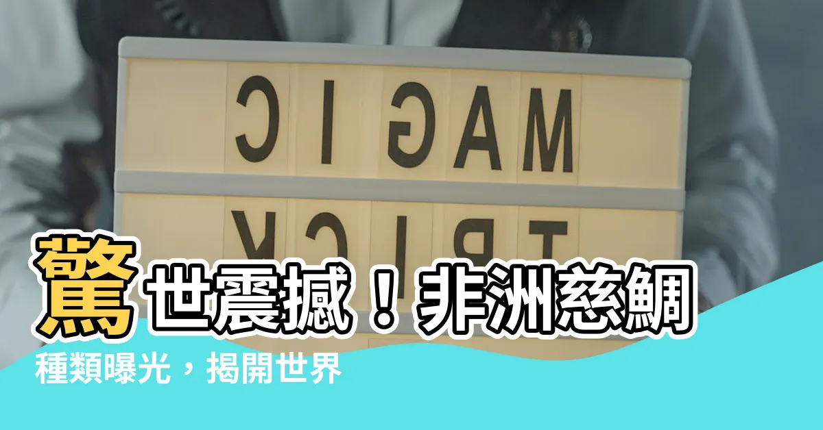 【非洲慈鯛種類】驚世震撼！非洲慈鯛種類曝光，揭開世界鑽石魚的奧秘！