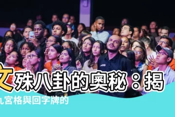 【文殊九宮八卦】文殊八卦的奧秘：揭秘九宮格與回字牌的神奇