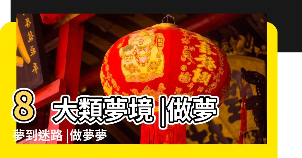 8大類夢境 |做夢夢到迷路 |做夢夢見自己迷路了好不好 |【夢見迷路的外國小男孩】