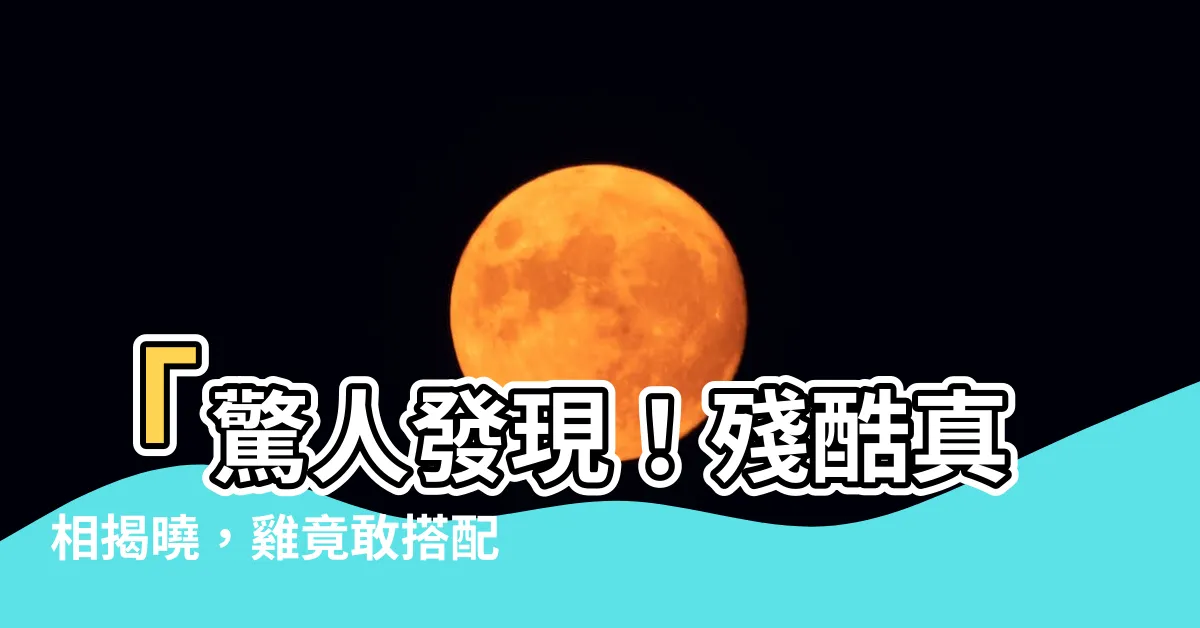 【雞配虎】「驚人發現！殘酷真相揭曉，雞竟敢搭配虎，結果逆天不可思議！」