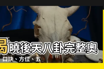【後天八卦口訣】揭曉後天八卦完整奧秘：口訣、方位、五行一覽無遺！